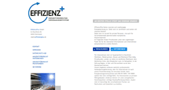 Desktop Screenshot of effizienzplus.de
